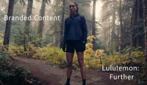 image of montana farrah-seaton posing for a branded content video for lululemon further