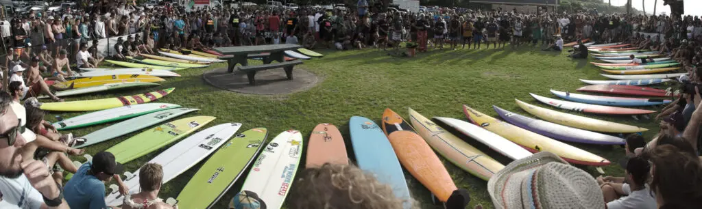 opening ceremony of Eddie Aikau