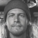 a headshot of Reuben Krabbe, action sports and adventure photographer